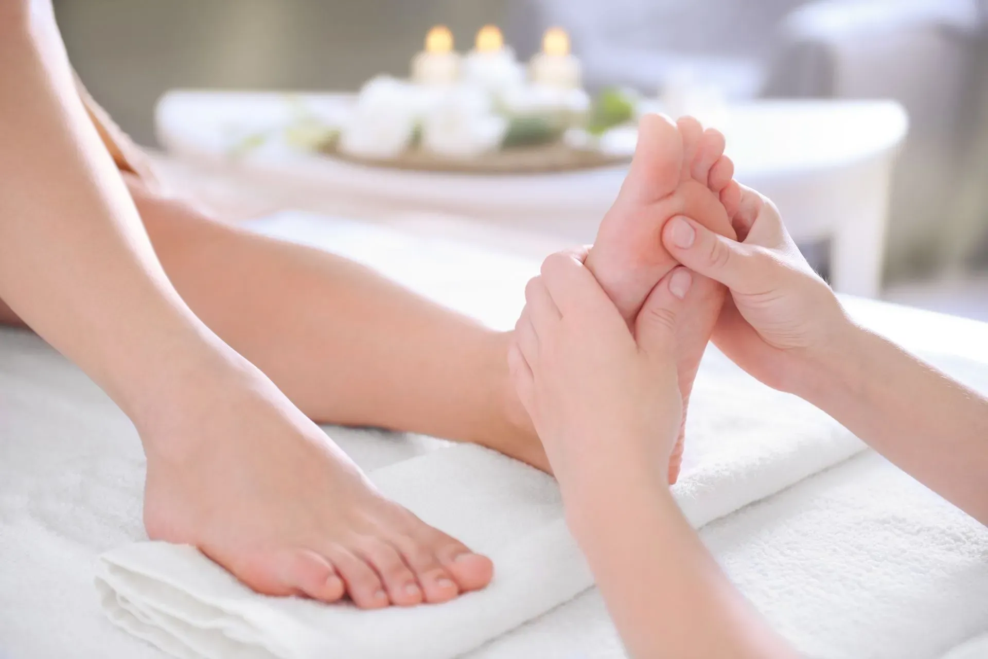 Fussanalyse und Massage